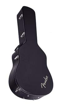 Fender Flat-Top Dreadnought Acoustic Guitar Case top pick bb