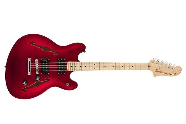 Squier by Fender Affinity Starcaster - Maple - Candy Apple Red  